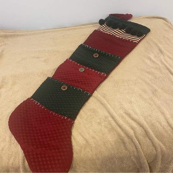 Christmas card display stocking - Picture 2 of 7